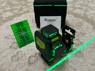 Laser Huepar 2D 902CG 8 linii + magnet + țintă  + garantie + livrare gratis foto 6