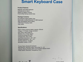 iPad 9,7 Keyboard Case foto 6