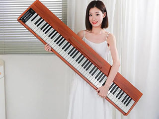 Цифровое пианино деревянное Divers D885 Wood Brown (Новые, Гарантия, Рассрочка. Бесплатная доставка)