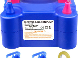 Pompă electrică pentru balon 600W, pompă portabilă pentru baloane electrică, pompă automată foto 1