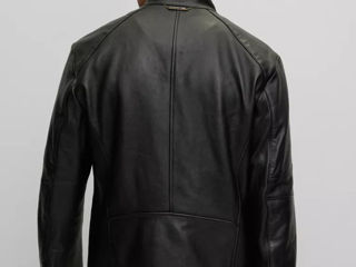 Boss X Porsche Leather Jacket Neat  Size 48 New foto 2