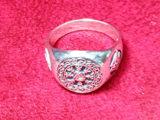 Серебряное мужское кольцо викингов foto 6