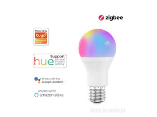 Умная лампочка Smart Light ZigBee 9W type E27 Wide Amplitude RGB+CW