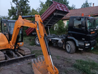 Servicii excavator, săpări, demolări. foto 3