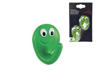 Крючок Самоклеющийся Spirella Smile 2Шт 4X5Cm Зелен, Пластик