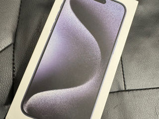 Iphone 15 Pro Max 512gb Blue Titanium Sigilat  Original  Garantie Apple  Neverlock Orice Sim