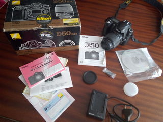 Nikon D50 в заводской комплектации foto 3