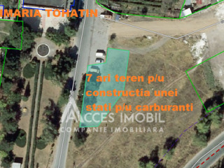 Teren pentru construcții 7 ari! Tohatin, Drumul Național R5! foto 5