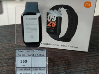 Smart watch XiaomiBand8 Active  550 lei