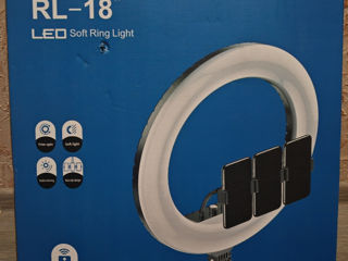 Lampă LED RL-18" Soft Ring Light