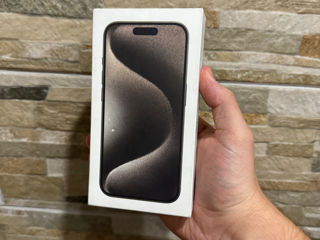 Iphone 15 Pro Natural Titanium Sigilat 128 GB