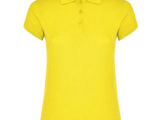 Tricou polo pentru femei STAR WOMAN - Galben / Рубашка-поло женская STAR WOMAN - Желтая