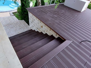 Decking sistem de pavare pentru terase si piscine террасная доска древесно-полимерный композит foto 10