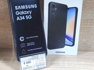 Samsung Galaxy A34 . Pret 4490 Lei