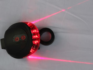 Stop cu proiectie laser. set de lumini! computer pentru bicicleta impermiabil! foto 1