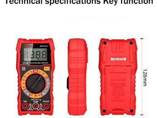 Multimeter mayilon ht108l, мультиметр. foto 5