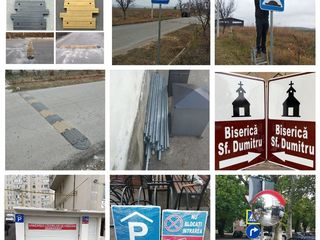 Indicatoare rutiere, tablite, bariere de parcare/дорожные знаки, таблицы, парковочные шлагбаумы. foto 3