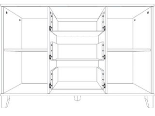 Dormitor Yasen Nordic White foto 8