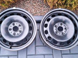 Set 4 jante metal Volkswagen, Skoda  5x112 originale . foto 3