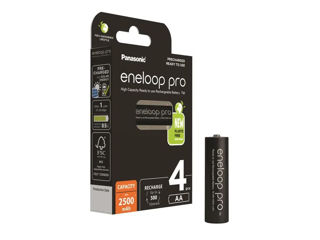 Panasonic Eneloop Pro Acumulatori NI-MH Tip R6 AA de 2500mAh foto 4