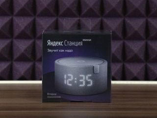 Yandex Station Mini 2 with Clock foto 2