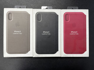 Apple iPhone X Leather Folio