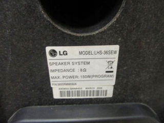 Subwoofer LG LHS-36SEW foto 3