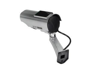 Муляж камеры видеонаблюдения  с солнечной панелью Gray Orno OR-AK-1207/G фото 2