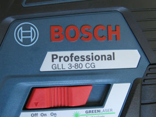 Bosch Gll3-80cg ( зелёный луч ) foto 3