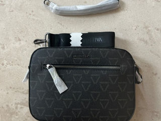 Valentino Delta logo print crossbody bag