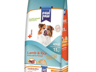 Kорм для собак - " Paw Paw - Dog Lamb " , вес 15 кг - 350 лей ..