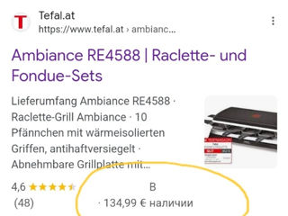 Tefal Racletti Grill foto 4