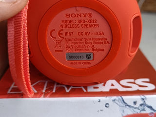 SONY SRS-XB12. Super Bass!! Original 100% absolut nou!! foto 4