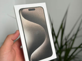 Vind iPhone 15 Pro Max 512Gb Natural Titanium / Sigilat / Garantie 1 An / Neverlock