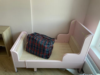 Продам детскую кровать Ikea Busunge 80x200 foto 7