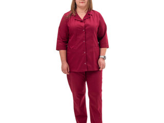 Costum Melissa - Bordo ( jachetă + pantaloni) / Костюм Melissa - Бордо (Куртка + Брюки) foto 2