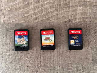 3 картриджа для Nintendo Switch
