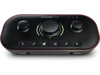 Audio Interface Focusrite Vocaster Two для подкастинга. foto 1