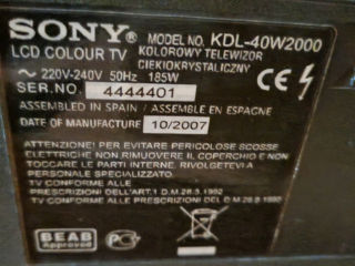 Sony KDL-40W2000 продам  фото 4