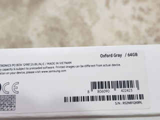 Планшет Samsung Galaxy Tab S6Lite, P610. Wi-Fi,4/64Gb,Oxford Gray foto 5