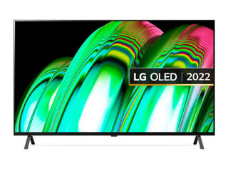 65" OLED SMART TV LG OLED65A26LA, Perfect Black, 3840 x 2160, webOS, Black foto 1