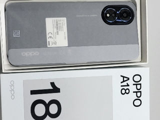 Oppo A18 black 4/128gb la 1999 lei nou