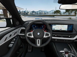 BMW XM 50e negru carbon foto 5