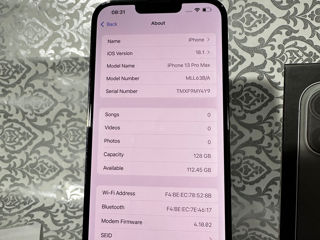 iPhone 13 Pro Max 128 gb gray foto 6