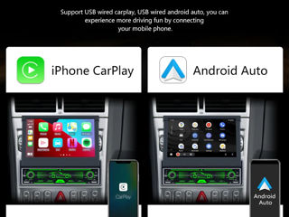 Автомагнитолы с выдвижным экраном! USB, GPS, BT, MP4, Android! Камера в подарок! фото 6