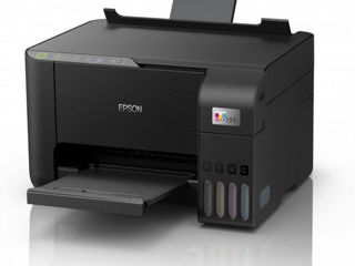 Multifunctional jet color Epson EcoTank L3550 C11CK59403, A4, USB, Wi-Fi, AirPrint, Negru foto 2