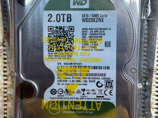 WD Green 2.0TB 5400rpm New!