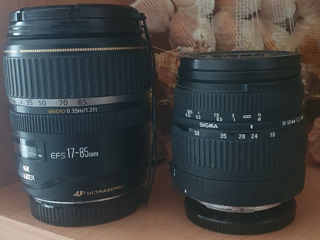 Canon 17-85 + Sigma 18-50mm