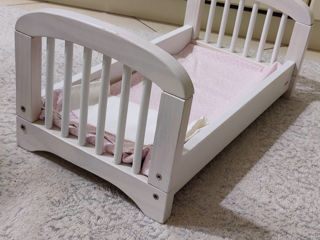 Patuc pentru papusi / Doll bed foto 4