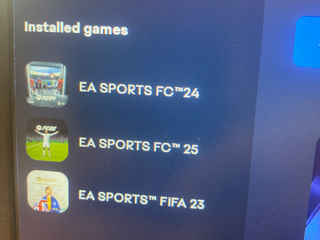 Vând account EA PC cu EAFC 2025,24 și fifa 2023